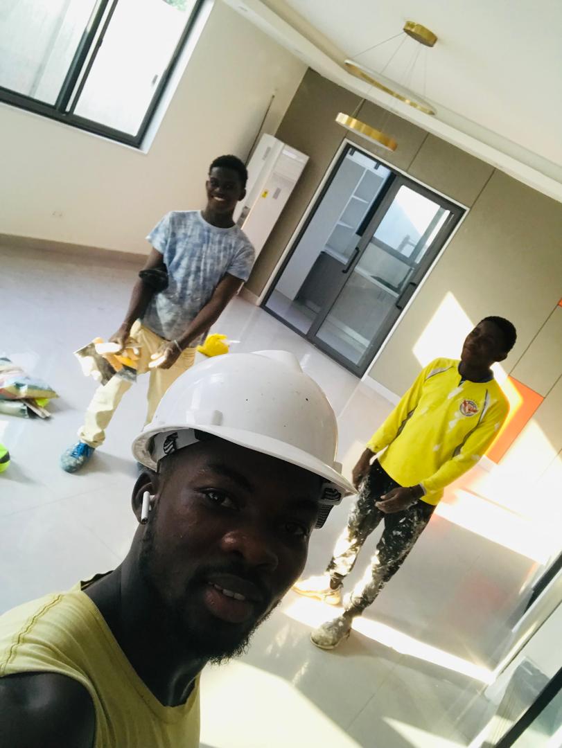 Paintboss team member on site during project delivery